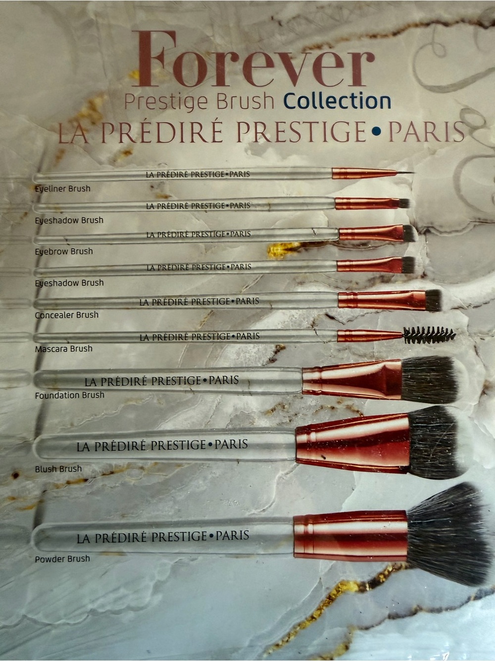 NIB 9PC Makeup Brush Collection - Picture 3 of 5